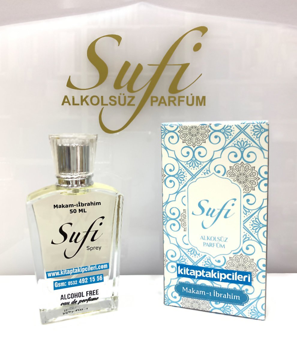 Makamı İbrahim Sufi Esans Koku, 50 ML Cam Sprey
