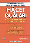 Hacet Duaları, Vakıa Suresinin Fazilet Ve Esrarı, Sıkıntıları Gideren, Rızık Kapılarını Açan Dualar, AYHAN YALÇIN, Cep Boy