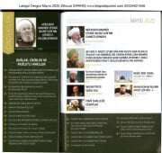 Lalegül Dergisi Mayıs 2025 Kurban Bayramı Zilhicce Ayı Sayısı İbadetleri Oruç Namaz Ve Duaları, Cübbeli Ahmet Hoca Borçların Kolay Ödenmesi İçin Dualar KİTAP HEDİYE