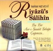 Riyazüs Salihin, Büyük Boy 8 Cilt, Peygamberimizden Hayat Ölçüleri, Hadis-i Şerifler,Tercüme Ve Şerh, İmam Nevevi, Mehmet Yaşar Kandemir
