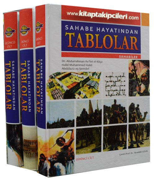 Sahabe Hayatından Tablolar, Sahibiler, Hanım Sahabiler, Tabiiler, Büyük Boy 3 Cilt Takım