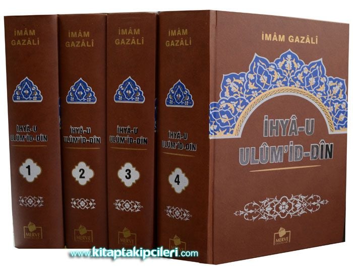 İhyau Ulumiddin, İmam Gazali, Büyük Boy 1. Hamur, 4 Cilt Takım