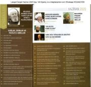 Lalegül Dergisi Haziran 2025 Cübbeli Ahmet Hoca Muharrem Ayı Sene Sonu Sene Başı Duaları, Zilhicce Arefe Günü İbadetleri, Kolay Borç Ödeme İçin Dualar Zikirler
