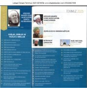 Lalegül Dergisi Temmuz 2025 Cübbeli Ahmet Hoca Safer Ve Muharrem Ayı Aşure Gecesi Ve Günü Evin Muhafazası Kolay Doğum, Vesvese Gibi Birçok Hacet İçin Taşınacak İsmi Muhammedi Yazılı Muska Kağıt HEDİYEDİR