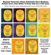 2026 Diyanet İşleri Başkanlığı Sınavları Konu Anlatımlı Soru Bankası Külliyat Serisi, Mbsts, İhtisas (Arapça Hariç), Gys Alan Bilgisi, Dhbt Lisans, Diyanet Uzman Yardımcılığı, Vaizlik, İlçe Müftülüğü, 4.500 Sorulu, Sabri Benli, Toplam 5.350 Sayfa