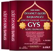 2026 GYS MEVZUAT VE ALAN BİLGİSİ SORU BANKASI, Diyanet Görevde Yükselme, Sabri Benli, 3000 Sorulu Murakıplık, Din Hizmetleri Uzmanlığı, Şube Müdürlüğü, Şeflik, Vaizlik, Vhki, 2 Cilt, 900 Sayfa %100 Güncel