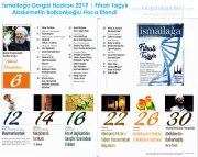 İsmailağa Dergisi Haziran 2019 | Fıtratı Tağyir | Abdulmetin Balkanlıoğlu Hoca Efendi
