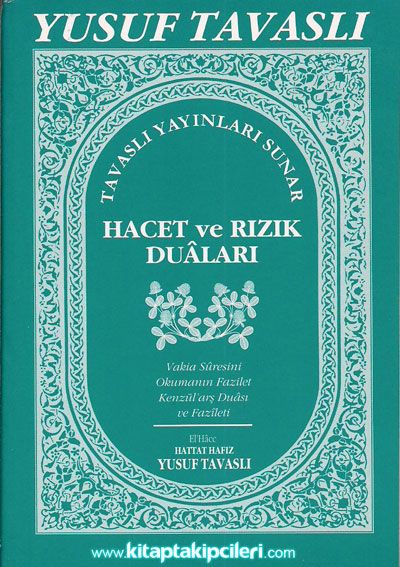 Hacet ve Rızık Duaları Vakıa Suresi, Kenzül Arş Duası ve Faziletleri Yusuf Tavaslı Cep Boy