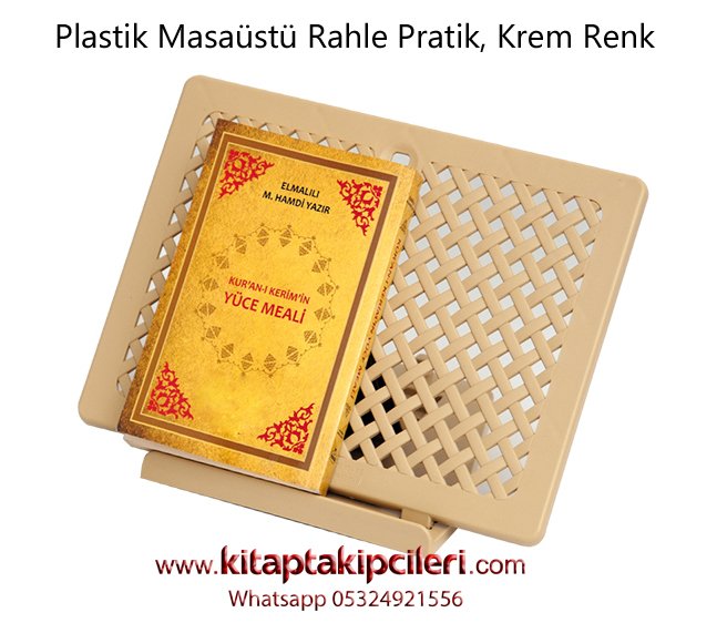 Plastik Masaüstü Rahle Dosso Pratik Krem Renk