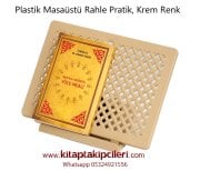 Plastik Masaüstü Rahle Dosso Pratik Krem Renk