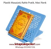 Plastik Masaüstü Rahle Pratik Dosso Mavi Renk