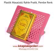 Plastik Masaüstü Rahle Dosso Pratik Pembe Renk