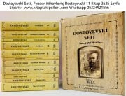 Dostoyevski Seti, Fyodor Mihayloviç Dostoyevski 11 Kitap 3635 Sayfa