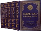 Kuran Yolu Türkçe Meal Ve Tefsir Kuranı Kerimin Açıklamalı Meali Ve Tefsiri Diyanet İşleri Başkanlığı, Gözden Geçirilmiş Yeni Baskı 17x24 Cm Ebat Orta Boy 5 Cilt Toplam 3867 Sayfa