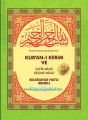 Kuranı Kerim ve Satır Arası Renkli Kelime Altı  Meali Bilgisayar Hatlı Diyanet Mühürlü Hafız Boy