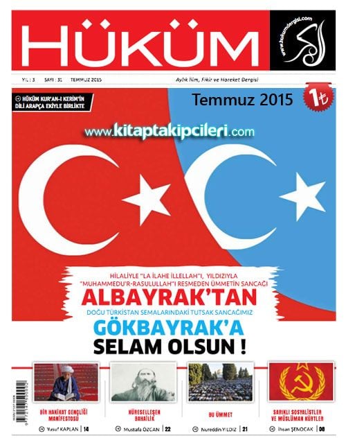 Hüküm Dergisi Temmuz 2015 - 31. Sayı - Arapça Ekiyle Birlikte