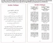 Dua Kitabı, Evradı Fethiyye, Allah Rasülü Ve Allah Dostlarının Tavsiye Ettiği Dualar, Hacı Eminzade Erzurumi, Mahmut Dicleli, Arapça Türkçe Okunuşu ve Mealleri, Şamua Kağıt Ciltli 512 Sayfa