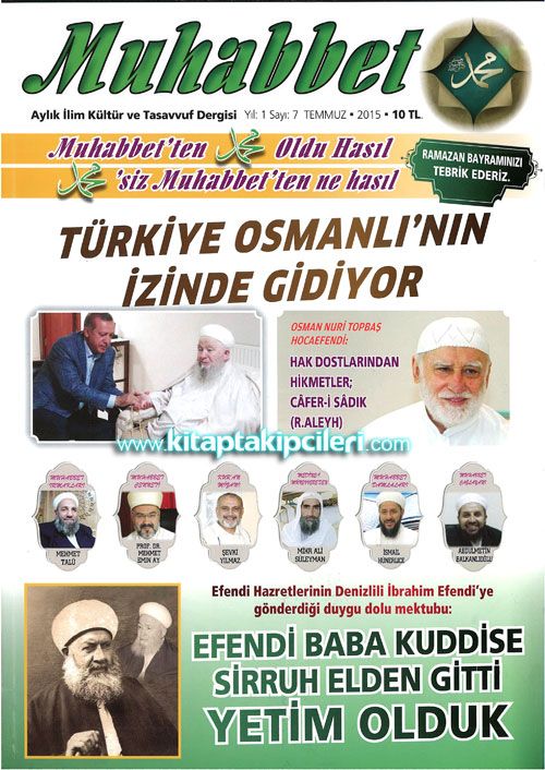 Muhabbet Dergisi Temmuz 2015