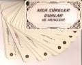 Kısa Sureler Dualar ve Mealleri Cep Kartela