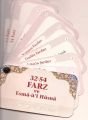 32 54 Farz ve Esma-ül Hüsna Cep Kartela