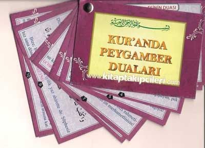 Kuranda Peygamber Duaları Cep Kartela