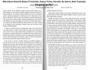 Maturidiyye Akaidi El Bidaye Fi Usuliddin, Arapça Türkçe, Nureddin Es Sabuni, Bekir Topaloğlu