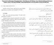 Tasavvufta Yüz Basamak, Menazilüs Sairin, İlelül Makamat, Elf Makam, Hace Abdullah El Ensari El Herevi, Arapça Türkçe, 465 Sayfa