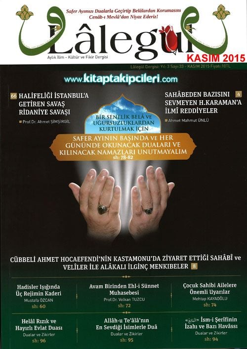Lalegül Dergisi Kasım 2015