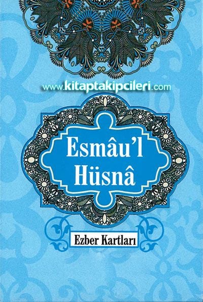 Esmaül Hüsna ve Ayetlerle Türkçe Açıklaması Ezber Kartları Cep Boy