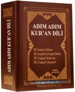 Adım Adım Kuran Dili, İzahul İzhar, Sualli Cevaplı İzhar, İrabul Kuran, İrabul Avamil, Gülsüm Akyıldız, Arapça Türkçe, 5 Kitap Tek Cilt, 740 Sayfa