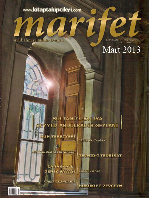Marifet Dergisi Mart 2013 Rebiülahir Sayısı