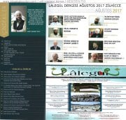 Lalegül Dergisi Ağustos 2017, Zilhicce Ayı Sayısı