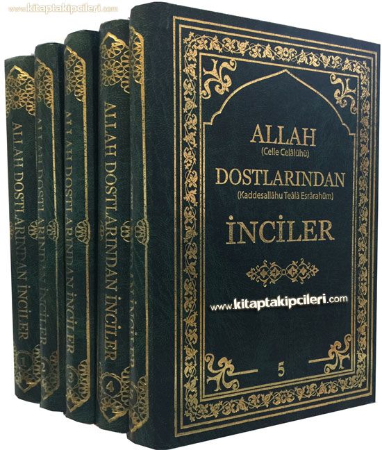 Allah Dostlarından İnciler, Büyük Boy 5 Cilt Takım