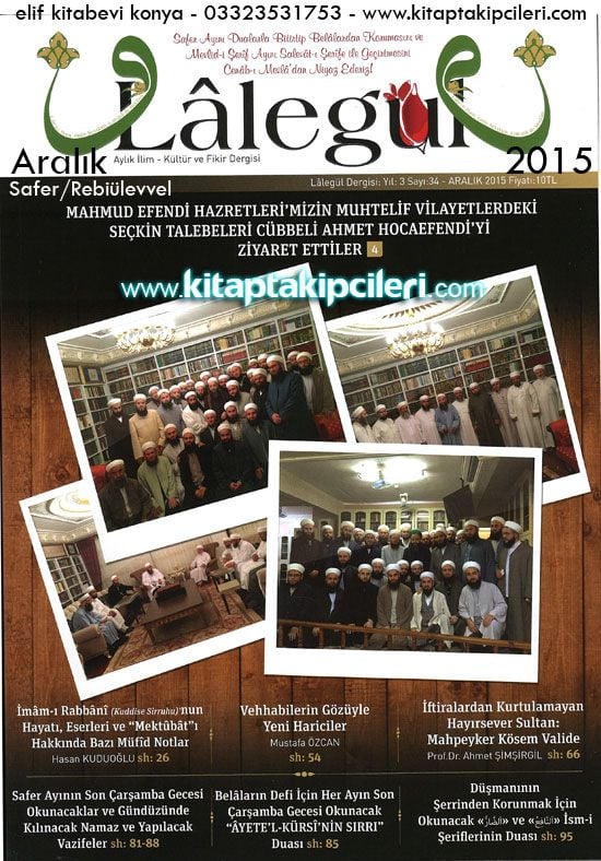 Lalegül Dergisi Aralık 2015