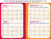 Boyamalı Kuran Elifbası, Görsel Hafıza Örnekleriyle, Ferit Gürkan, Renkli Resimli, 4-7 Yaş