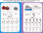 Boyamalı Kuran Elifbası, Görsel Hafıza Örnekleriyle, Ferit Gürkan, Renkli Resimli, 4-7 Yaş