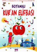 Boyamalı Kuran Elifbası, Görsel Hafıza Örnekleriyle, Ferit Gürkan, Renkli Resimli, 4-7 Yaş