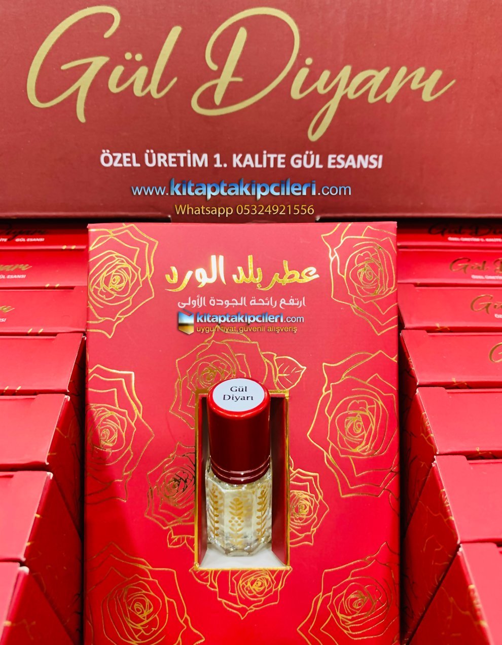 Gül Diyarı Kokusu Rose Land Özel Üretim 1. Kalite Gül Esansı, Sufi Esans Koku