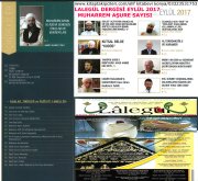 Lalegül Dergisi Eylül 2017, Muharrem Aşure Sayısı